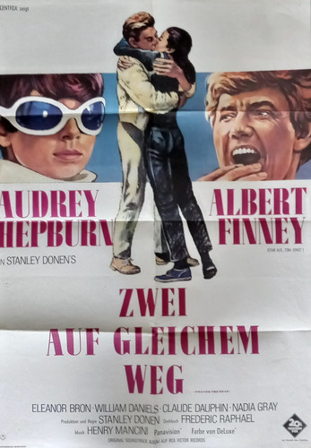 Filmplakat zwei auf dem - "zwei,