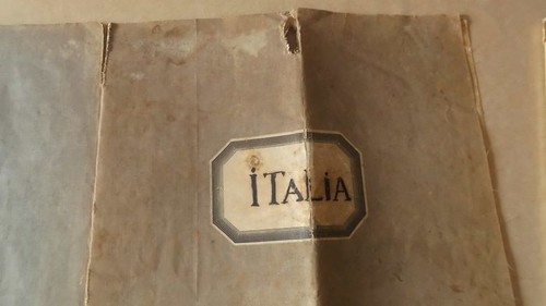 Sehr alte landkarte italia - sehr,