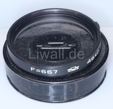 Vorsatzlinse F=667 46x0,75