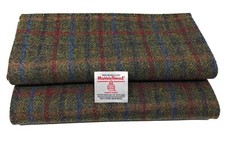 Harris Tweed grün mit blauem