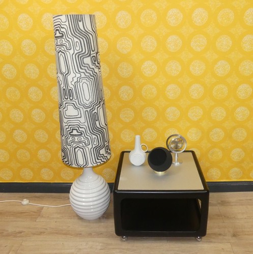 70er jahre stehlampe two tone - stehlampe,