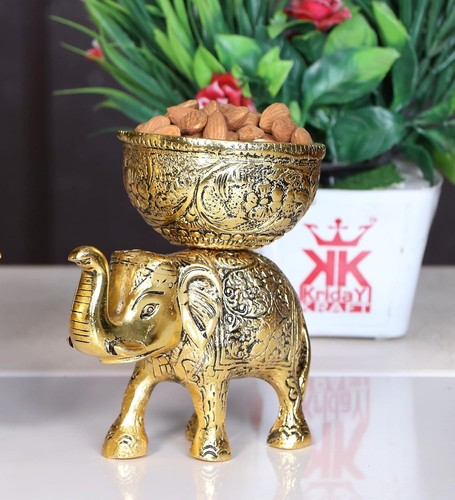 Metall elefant trockenobst - elefant,