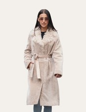 Women's sheepskin coat