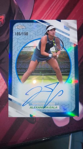 Topps chrome tennis alexandra - topps,