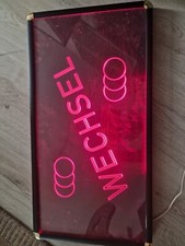 Leuchtreklame Werbeschild