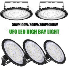 UFO LED Hallenbeleuchtung Hallenleuchte Industrie Werkstattlampe Decken Strahler