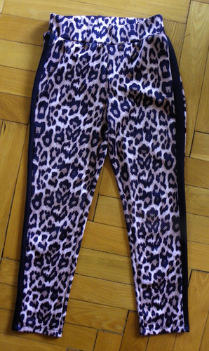 Schöne leggings in leoprint - -,