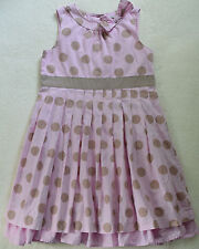 NEXT Kleid Tunika Hängerchen Gr 98 104 2-3 J Rock rosa Punkte Polka dots Sommer