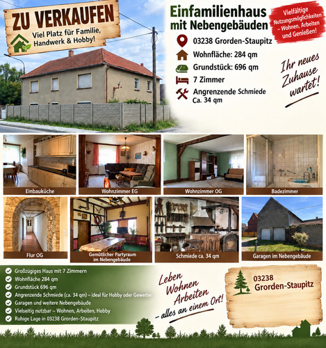 Einfamilienhaus mit viel platz - einfamilienhaus,