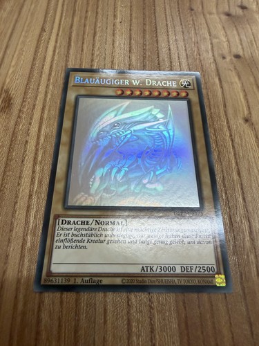 Yugioh blauäugiger weißer - yugioh,