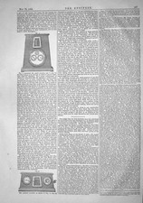 Original alter antiker Druck