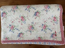 Greengate Decke Quillt Agnes White 140x220cm Baumwolle