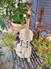 3D Geige zum Stellen Vintage