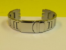 ORIGINAL Swatch Irony EDELSTAHL FALTSCHLIESSEN ARMBAND 17mm BLUE STROKE kürzbar.