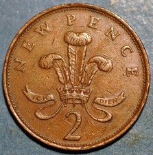 Großbritannien 2 New Pence