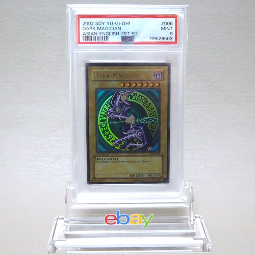 Psa9 dunkler magier - yu-gi-oh,