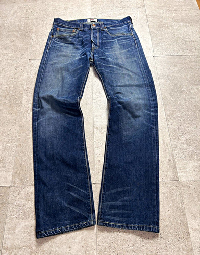 Levi 501 herren jeans blau - herren,