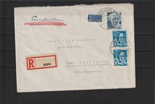 Württemberg R-Brief Not-R-Zettel Altshausen - Nürtingen, 1949 #1104330