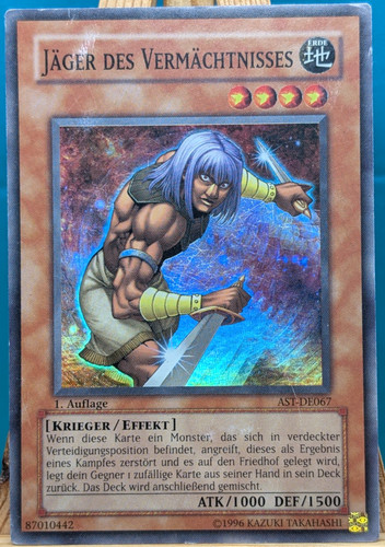 Jäger des - yu-gi-oh!,