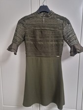 GUESS Damenkleid S Khaki Damen