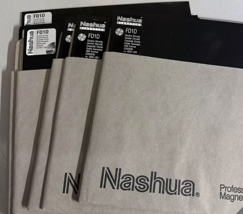 Nashua disketten floppy - nashua, 8"