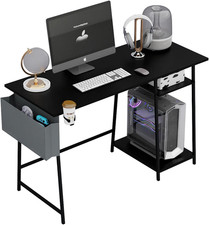 Computertisch 115 Cm Gaming-Schreibtisch Gaming Tisch  Laptop-Tisch PC Tisch DE