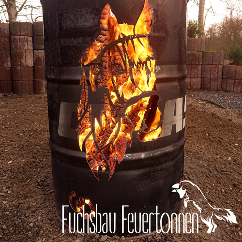 Feuertonne pferdekopf - feuertonne,