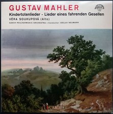Mahler - Kindertotenlieder, SOUKUPOVA, NEUMANN, Supraphon, STEREO