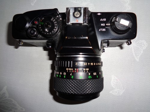 Spiegelreflexkamera analog mit