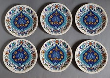 6  Frühstücksteller Kuchenteller Dessertteller 20 cm Villeroy & Boch Izmir 1973