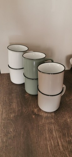 Keramik kaffeetassen retro - keramik,