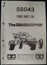 Tamiya RC   Spare Parts for  58043 The Grasshopper -Teile Liste