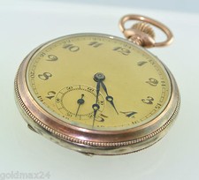 Remontoir Taschenuhr / Handaufzug - 10 Rubis / 800er Silber