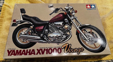 # Tamiya Motorrad Modellbausatz # Yamaha XV1000 Virago # 1:12 # 1444  - 1985 geb