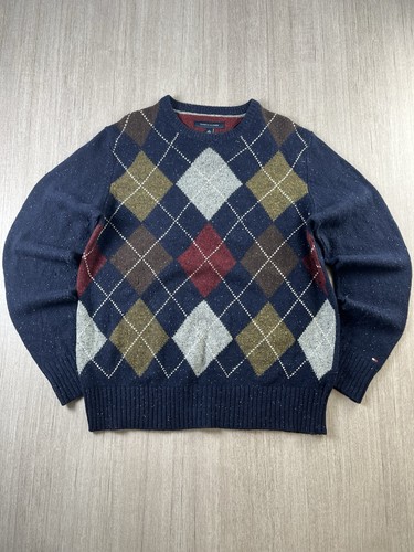 Tommy hilfiger argyle pullover - argyle,
