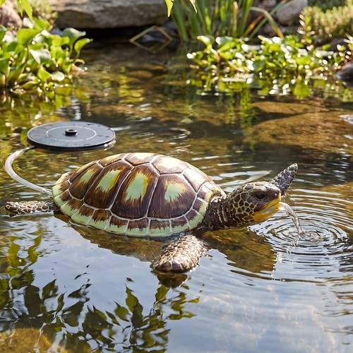 Wasserspeier schildkröte - wasserspeier,