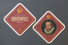 KRUSOVICE "Cisare Rudolfa II."  Tschechien    Bierdeckel    NEU