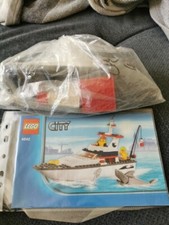 Lego 4642 City Fischerboot Boot Mit Hai