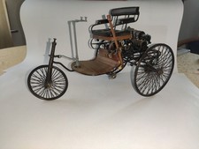 Jayland Benz Patent Motorwagen 1886,  QC9, Metallmodell,  ca. 36 cm lang, o. OVP
