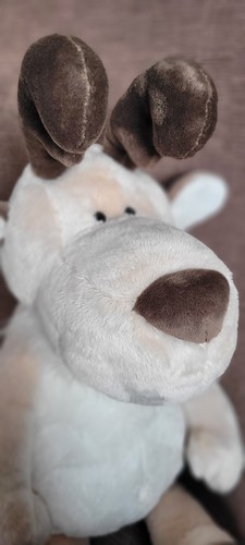 Nici elch sitzend - sitzend, -beige