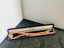 Geschnitzte korallen halskette