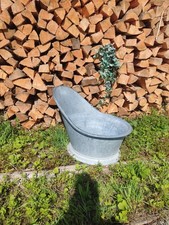 schöne Zink Sitzwannne gute