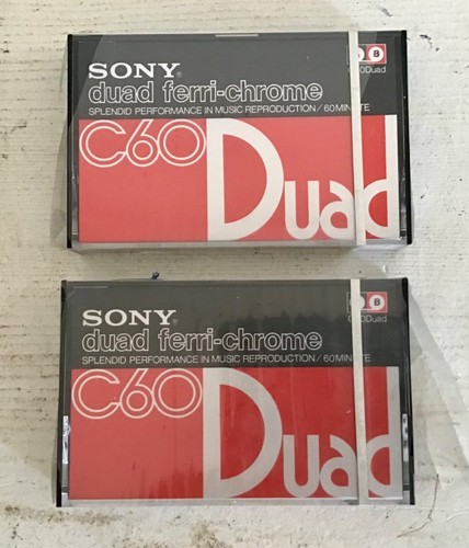Stück sony duad c60 tape - 2,