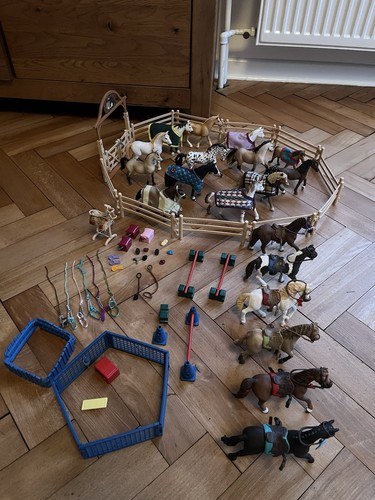 Schleich pferde pferdekoppel - pferde,,