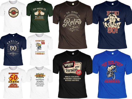 Shirt zum geburtstag - 50.geburtstag,