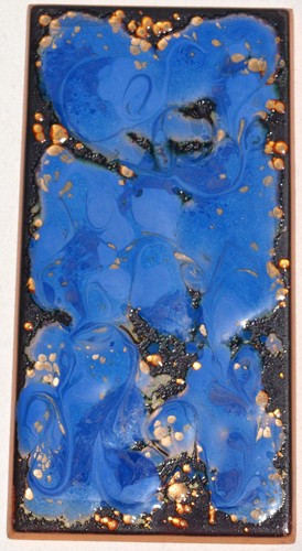 Bild kunst emaillie - bild, kupfer