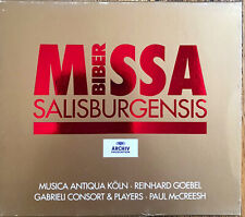 Biber・Missa Salisburgensis・Gabrieli Consort・Musica Antiqua Köln・CD ℗1998 DG・NM!