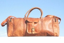 Neu Herren Seesack Echtleder