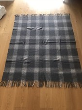 Strauss Innovation Wolldecke 158x136 Wohndecke grau