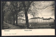 Ansichtskarte Chivasso, Piazza